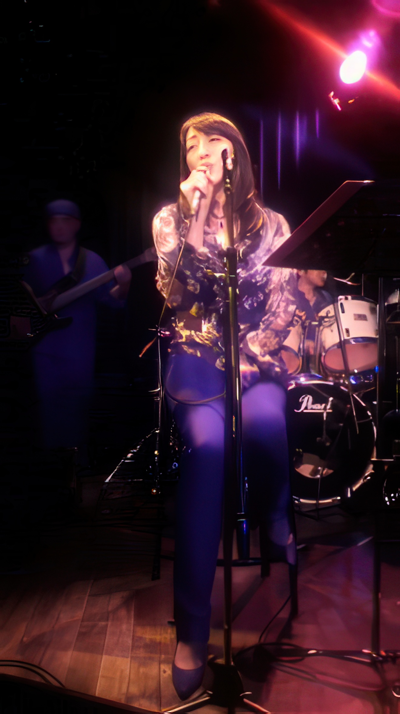 Cindy performing at MANDALA, April 11, 2010